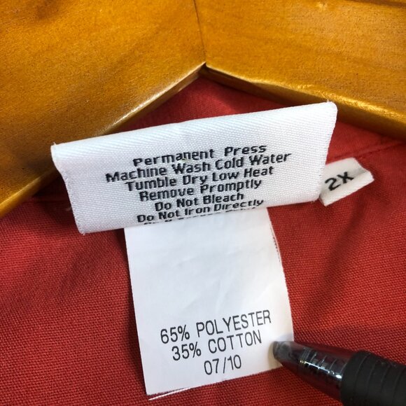 Cruisin USA Shirt Mens 2XL XXL Bowling Short Sleeve Flamingo Dice Button Camp - Picture 6 of 12